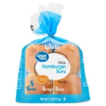 Great Value Hamburger Buns – 11 oz, 8 Count