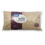 Great Value Natural Brown Long Grain Rice – 5 lb (80 oz), Nutritious & Wholesome