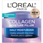L’Oreal Paris Collagen Moisture Filler – Fragrance-Free Anti-Aging Hydration Cream (1 Kit)