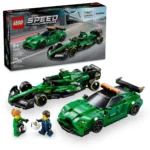 LEGO Speed Champions Aston Martin Safety Car & AMR23 Building Toys - Race Car Toy for Kids, Boys & Girls, Ages 9+ - Gift for Christmas - W/ 2 Minifigures - 76925