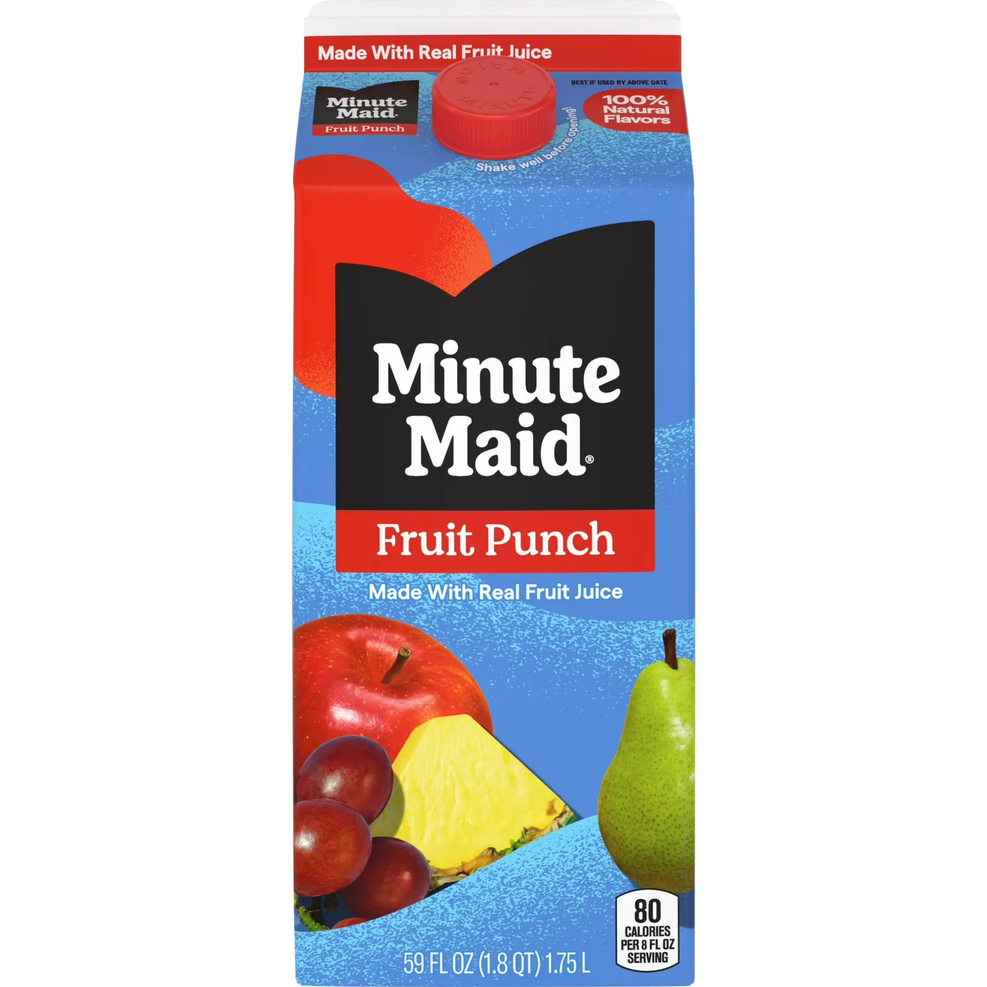 Minute-Maid-Fruit-Punch-Real-Fruit-Juice-Drink-59-fl-oz-Carton_8e0e3b2d-a27e-4f0a-8cdc-1164a65e4f59.898b22182e61a42bad7d38b7aca7081e Minute Maid Fruit Punch, 59 fl oz – Refreshing Fruit Beverage - Image 1