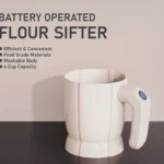 Electric Flour Sifter – Battery Operated Handheld Baking Sieve, Stainless Steel Mesh, Detachable & Easy to Clean | Clearance Up to 30% OFF - Image 3