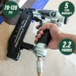 Restored Metabo HPT NT50AE2M 18-Gauge Pneumatic Finish Brad Nail Gun – Refurbished, Professional-Grade Tool for Woodworking and Finish Carpentry