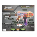 Adventure Force Tactical Strike Maxim Pro – Motorized Flywheel Foam Dart Blaster with 15 Half-Length Pro Darts & Protective Eyewear, Ages 14+