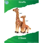 Real Planet 18.8″ Tan Lion Cub Plush – Realistic Cuddly Stuffed Animal & STEM Learning Gift (Copy) - Image 5