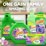 Gain Liquid Laundry Detergent with Odor Fighters – Moonlight Breeze Scent, 154 fl oz | 107 Loads of Freshness - Image 4
