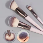 ProLux 30-Piece Pink Makeup Brush Set - Image 6
