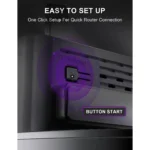 KIDSNADO 2025 WiFi Extender – Dual-Band 2.4GHz & 5GHz Signal Booster, Up to 1200Mbps, Covers 9,800 Sq.ft - Image 5