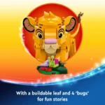 LEGO Disney Simba – The Lion King Buildable Toy Set 43243 – Fun Birthday Gift for Kids Ages 6+ - Image 3