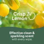 Clorox Disinfecting and Cleaning Wipes – Crisp Lemon & Fresh Scent, 75 Count Each, 3 Pack | Kills 99.9% of Germs & Bacteria - Image 3
