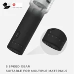 HOTO 35-in-1 Cordless Mini Rotary Tool Kit – Compact Black Rotary Tool for Sanding, Polishing, Drilling, Engraving, and DIY Crafts - Image 2