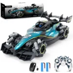 4DRC RC Racing Car, 1:12 4WD Toy Cars Buggy 2.4Ghz High Speed Remote Control Car Drift Car, Sideways Driving, with Watch Control.for Boys & Gift for Kids Blue - Image 11