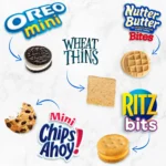 Variety Pack of Cookies & Crackers – OREO, CHIPS AHOY!, Nutter Butter, RITZ & Wheat Thins, 50 Snack Packs - Image 3