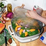 Beautiful 5-in-1 Electric Skillet with Glass Lid – Expandable to 7 Qt | Black Sesame | Versatile Cooking by Drew Barrymore - Image 6