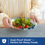 Dixie Everyday Disposable Paper Plates, 8.5", Multi-Color – 50 Count, Sturdy and Convenient for Everyday Use - Image 2