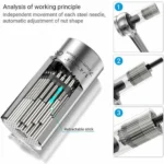 2-Pack Universal Socket & Snowflake Multitool Set with Power Drill Adapter – Cool Gift Gadgets for Men, Dad, Husband, and Women (Silver) - Image 5