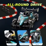 4DRC RC Racing Car, 1:12 4WD Toy Cars Buggy 2.4Ghz High Speed Remote Control Car Drift Car, Sideways Driving, with Watch Control.for Boys & Gift for Kids Blue - Image 4