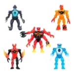MrBeast Lab Hybrids Mega Pack – Lava & Ice Fusion | Create 5 Mix & Match Action Figures | 30+ Beasts to Collect | Walmart Exclusive | Ages 6+ - Image 3