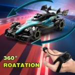 4DRC RC Racing Car, 1:12 4WD Toy Cars Buggy 2.4Ghz High Speed Remote Control Car Drift Car, Sideways Driving, with Watch Control.for Boys & Gift for Kids Blue - Image 3