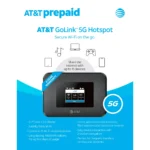 AT&T GoLink 5G Hotspot (32GB, Black) – Prepaid Portable WiFi Device [Locked to AT&T] - Image 3