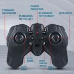 kibhous RC Stunt Car, 360° Spins Remote Control Car, 4WD RC Car with Lights Toy Gift for Boys Girls Kids - Image 3